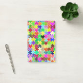 Post-it® Motif de puzzle coloré (Bureau)