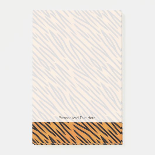 Post-it® Motif de rayure de tigre (Devant)