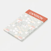 Post-it® Motif de scène de ferme mignonne (Incliné)