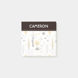 Post-it® Motif de scène de Golden Woods