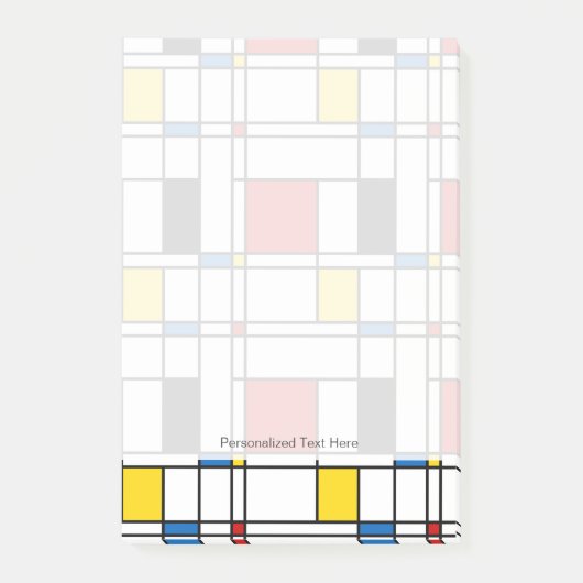 Post-it® Motif de Stijl (Devant)