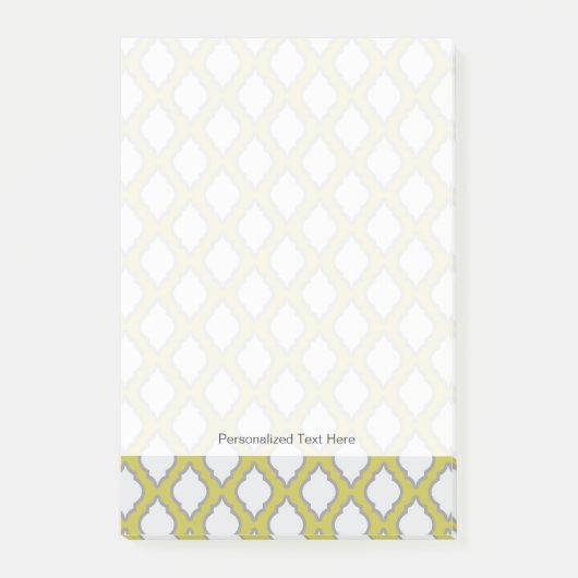 Post-it® Motif de style arabe (Devant)