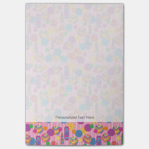 Post-it® Motif de sucrerie de lucettes