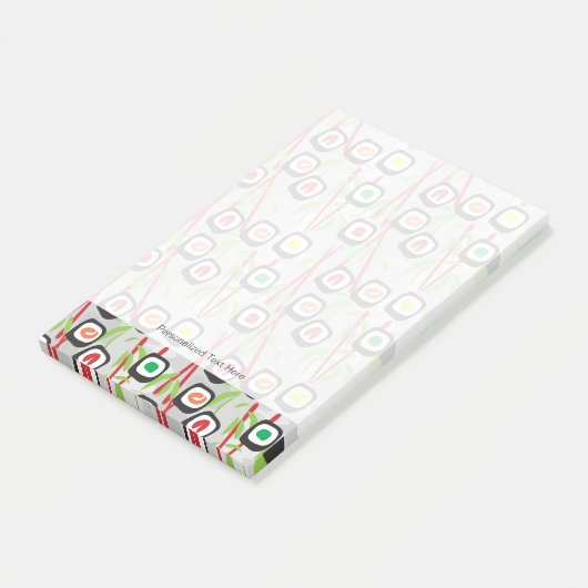 Post-it® Motif de sushi (Incliné)
