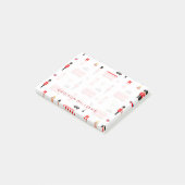 Post-it® Motif de symboles de l'Angleterre (Incliné)