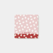 Post-it® Motif de tête de Père Noël (Devant)