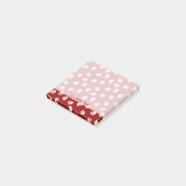 Post-it® Motif de tête de Père Noël (Incliné)