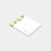 Post-it® Motif de tortue (Incliné)