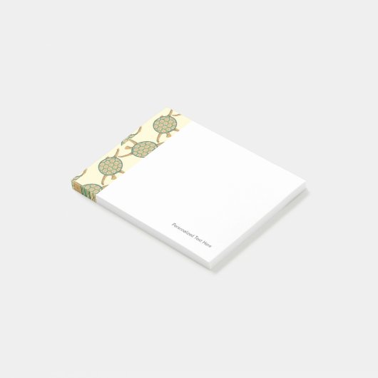 Post-it® Motif de tortue (Incliné)