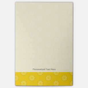 Post-it® Motif de tranches d'ananas jaune