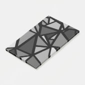 Post-it® Motif de triangles colorés 6 (Incliné)