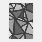 Post-it® Motif de triangles colorés 6 (Devant)
