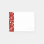 Post-it® Motif de vacances Red and Gold (Devant)