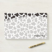 Post-it® Motif de vache (Sur un bureau)