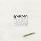 Post-it® Motif de vache (Sur un bureau)