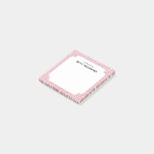Post-it® Motif de vin japonais Pink Karakusa (Incliné)