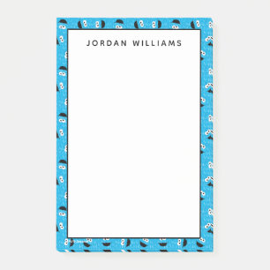 Post-it® Motif de visage de fourrure de monstre de cookies