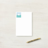 Post-it® Motif de voiliers (Sur un bureau)