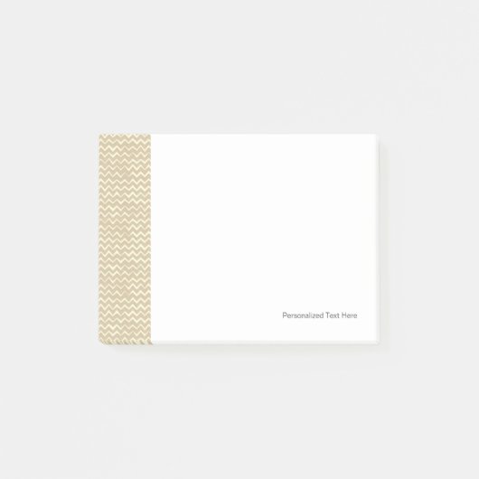 Post-it® motif de Zigzag (Devant)