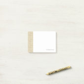 Post-it® motif de Zigzag (Sur un bureau)