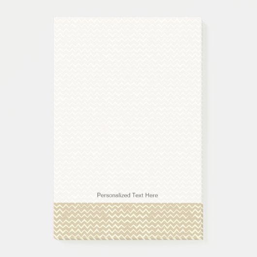 Post-it® Motif de zigzag (Devant)