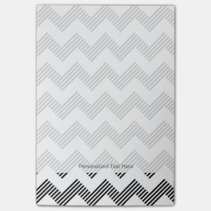 Post-it® Motif de zigzag géométrique 2