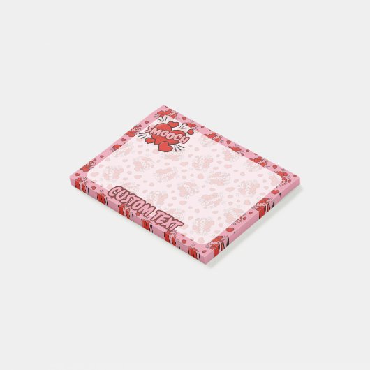 Post-it® Motif d'effet sonore de bande dessinée (Incliné)