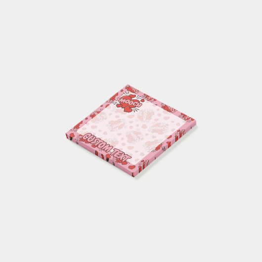 Post-it® Motif d'effet sonore de bande dessinée (Incliné)