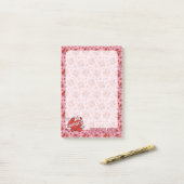 Post-it® Motif d'effet sonore de bande dessinée (Sur un bureau)