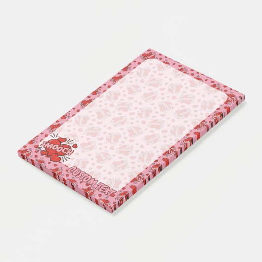 Post-it® Motif d'effet sonore de bande dessinée (Incliné)