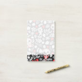 Post-it® motif des bébés fous (Sur un bureau)