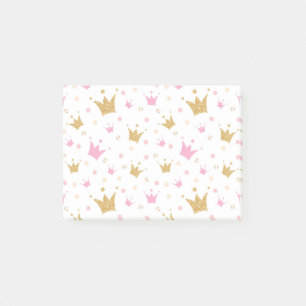 Post-it® Motif des Couronnes d'or