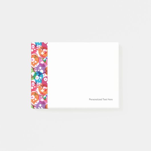Post-it® motif des crânes (Devant)