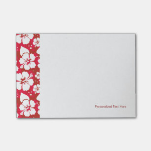 Post-it® Motif des fleurs d'Hibiscus