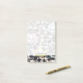 Post-it® motif des oiseaux fous (Sur un bureau)