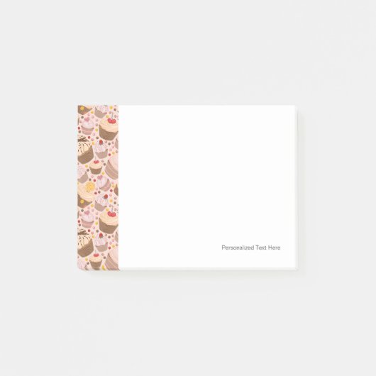 Post-it® Motif des petits gâteaux de célébration (Devant)
