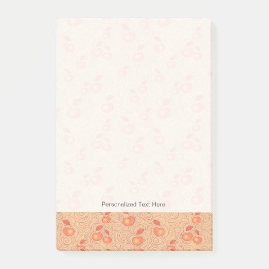 Post-it® Motif des pommes (Devant)