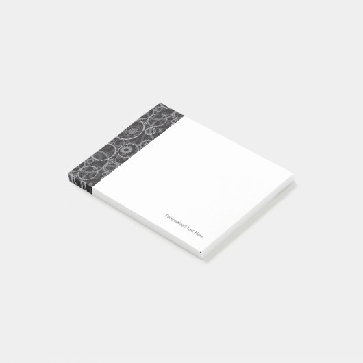 Post-it® motif des roues (Incliné)