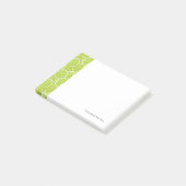 Post-it® Motif Des Tranches De Chaux Vertes (Incliné)