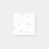 Post-it® Motif Dinosaure Vert (Devant)