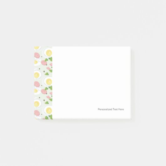 Post-it® Motif d'oeufs et de saucisse (Devant)