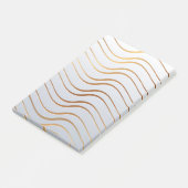 Post-it® Motif d'or 3 (Incliné)