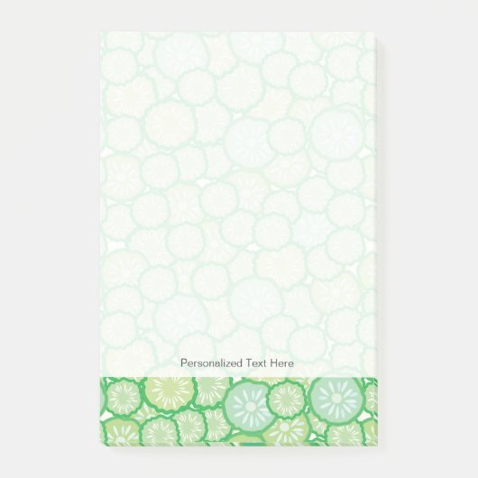 Post-it® Motif drôle de concombre (Devant)