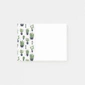 Post-it® Motif du désert de cactus foncé rustique (Devant)