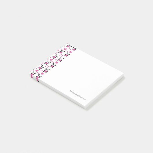 Post-it® Motif du Jour de l'Amour (Incliné)