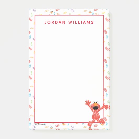 Post-it® Motif Elmo Crayon (Devant)