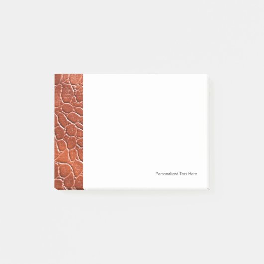 Post-it® Motif en cuir (Devant)