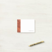 Post-it® Motif en cuir (Sur un bureau)