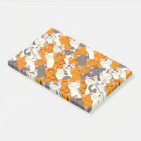 Motif en diagonale du chat noir blanc gingembre