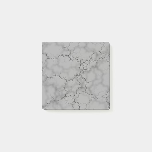 Post-it® Motif en marbre gris (Devant)